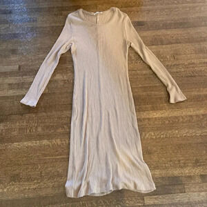 Reformation ribbed dress - size XL